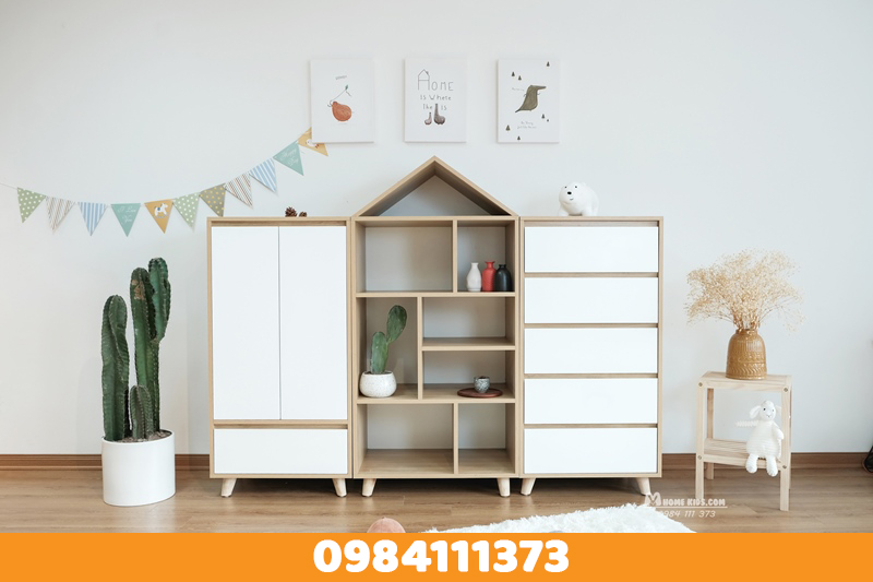 Tủ quần áo trẻ em - tủ quần áo cho bé - 9 - mhome kids