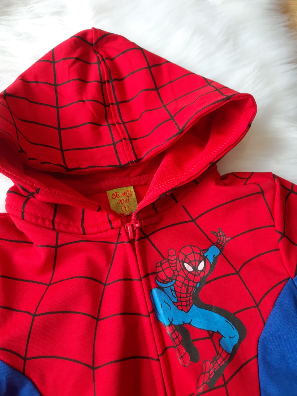 ÁO KHOÁC NGƯỜI NHỆN CHO BÉ TRAI CAO CẤP - THỜI TRANG TEENKIDS