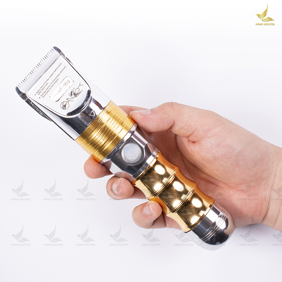 Tông Đơ Cắt Tóc B60 Pin Khủng 5000Mah Chạy 500 Phút Có Chức Năng Turbo Tăng 20% Tốc Độ Động Cơ Huearbo B60