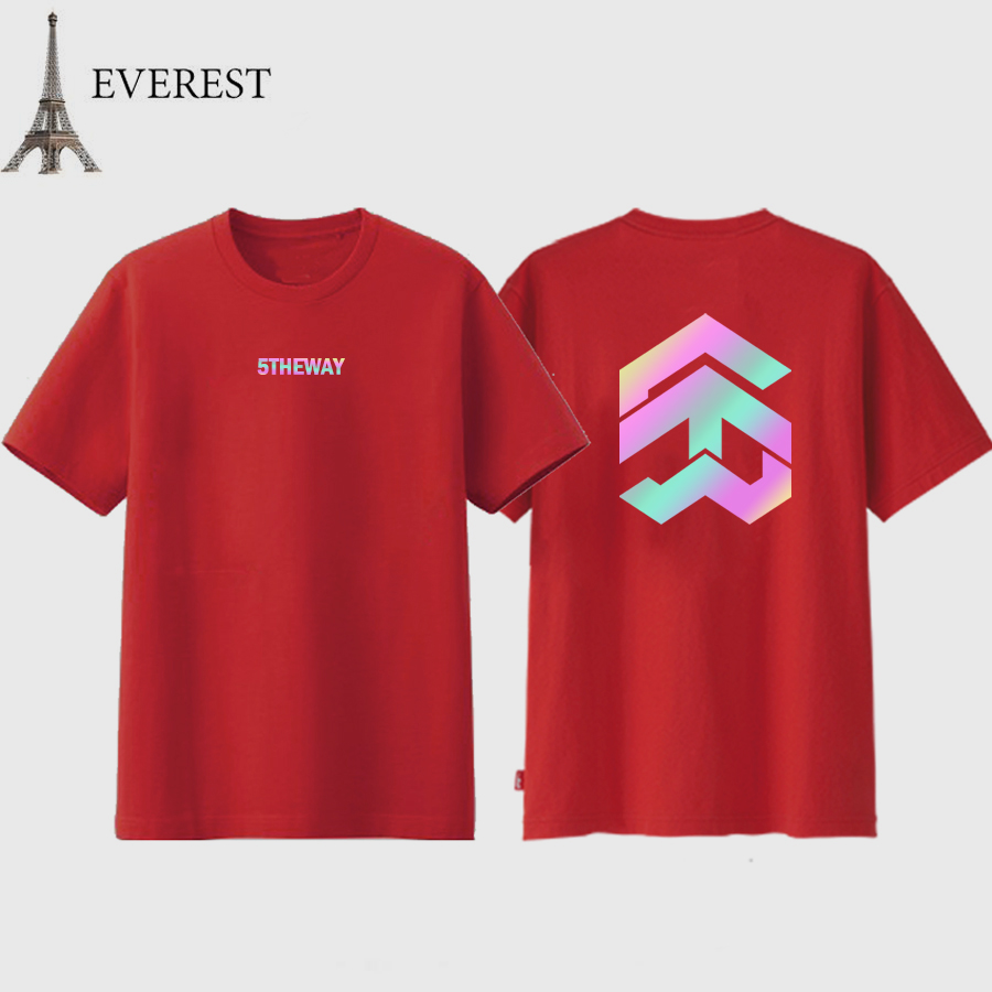 [Mẫu mới 2021] Áo Thun Phản Quang 7 Màu Kiểu Dáng Thời Trang Vải Co Dãn 4 Chiều Mặc Mát