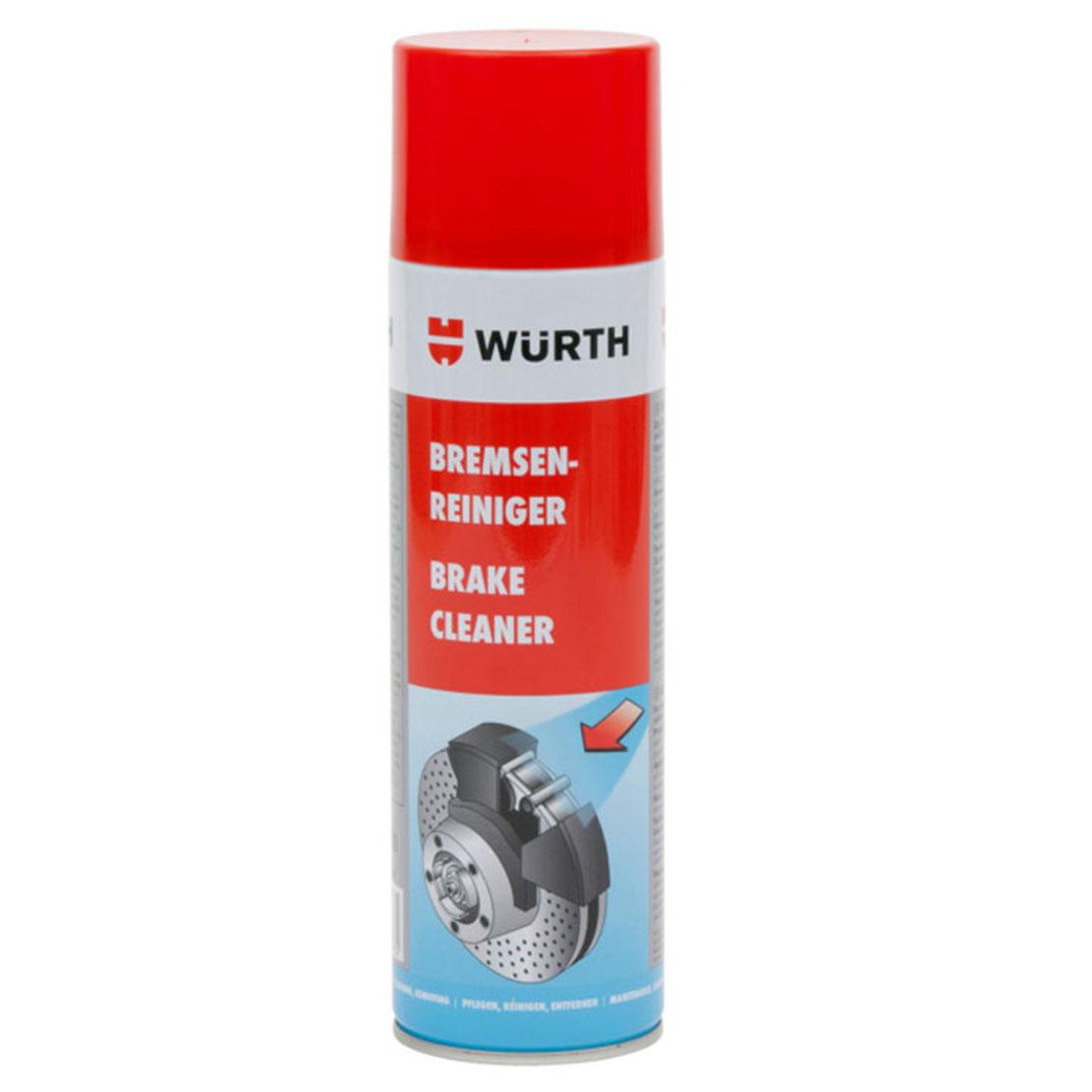 Chai xịt vệ sinh thắng đĩa wurth brake cleaner 500ml
