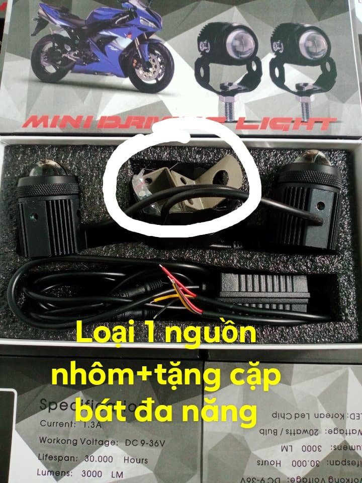 ĐÈN TRỢ SÁNG BI CẦU XP60 SIÊU SÁNG - TẶNG CÔNG TẮC-hàng xịn -( GIÁ 1 CÁI ) Sản Phẩm Chất Lượng, Gian Hàng Uy Tín, Giá Cả Cực Tốt, Mua Ngay.