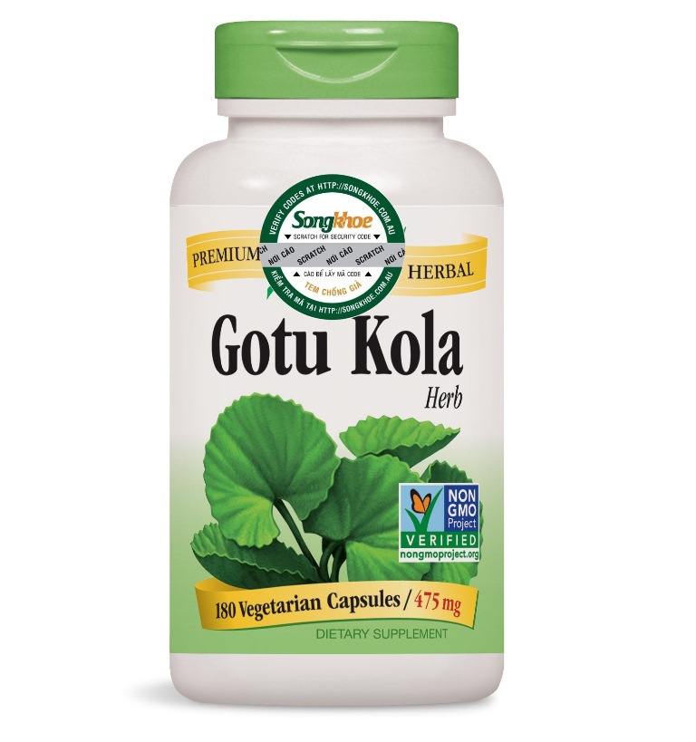 Viên rau má Nature's Way Gotu Kola Herb 180 viên