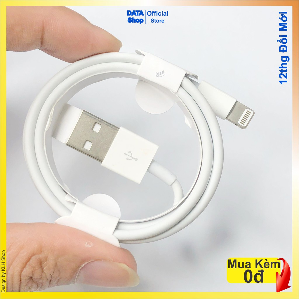 Cáp Sạc Nhanh Iphone, Ipad, Ipod Không Kén Máy Ko Báo Lỗi, Dây Sạt Dài 1M Truyền Dữ Liệu Nhanh Cho Ip 5 6 7 8 X Data