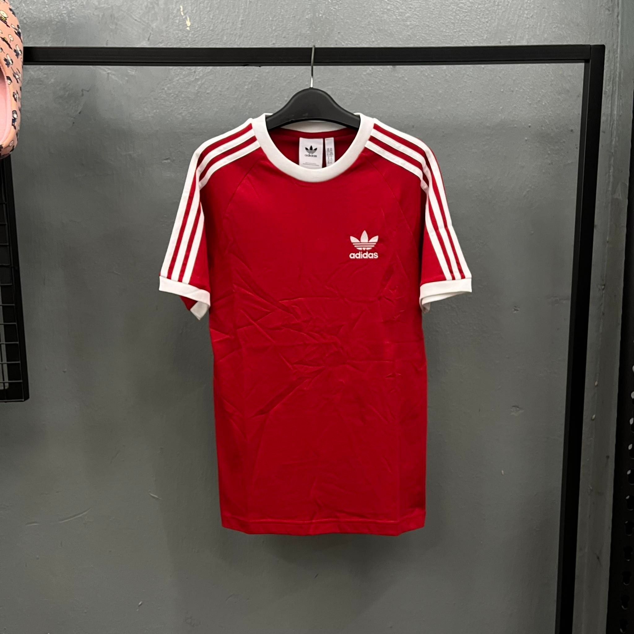 Áo thun chính hãng adidas adicolor classics 3-stripes tee shop xám store