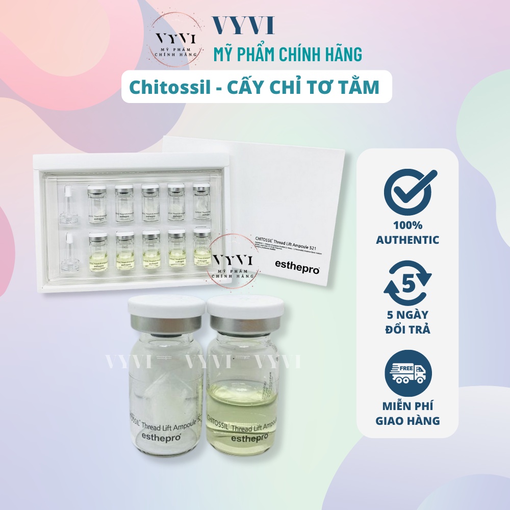 Mẫu 2021 ] chitossil- cấy chỉ tơ tằm - chỉ cần bôi mà lại đẹp