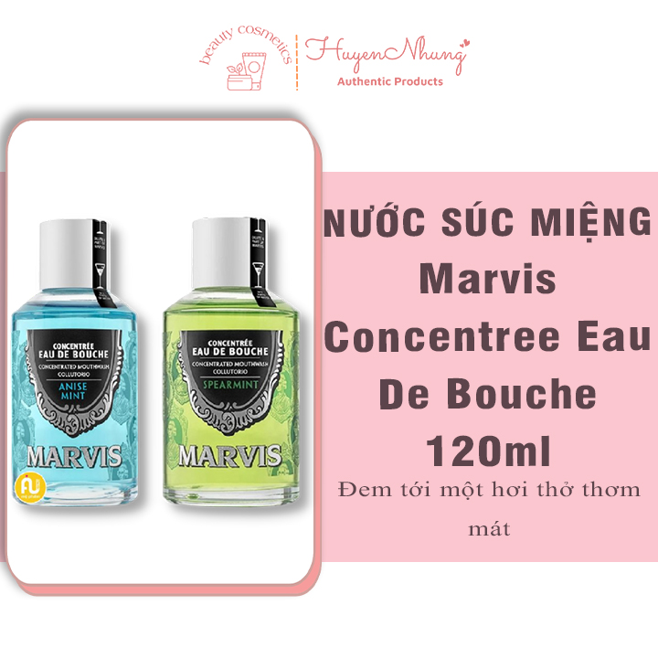 Nước Súc Miệng Marvis Concentree Eau De Bouche 120ml