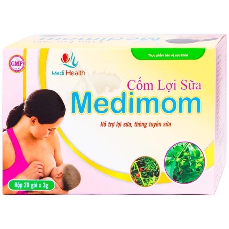 Cốm lợi sữa medimom medistar 20 gói x 3g