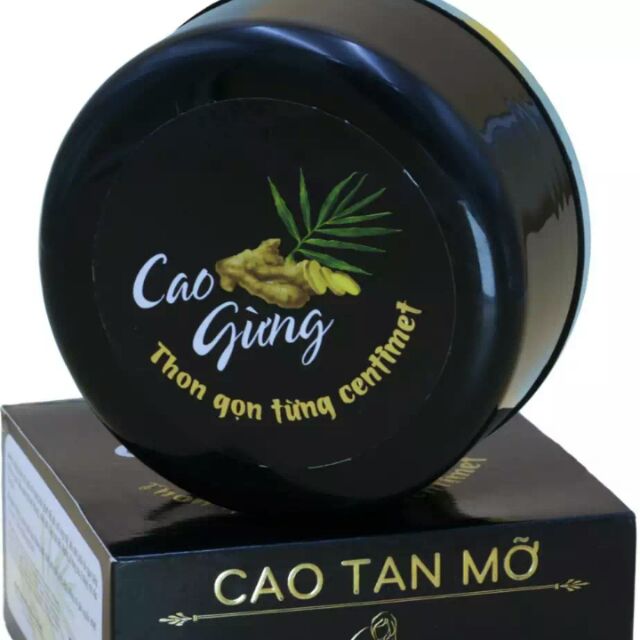 [HCM]Cao Gừng Tan Mỡ Thiên Nhiên Việt - Có Tem Chống Hàng Giả Đốt cháy giảm mỡ thừa lấy lại vòng eo thon gọn
