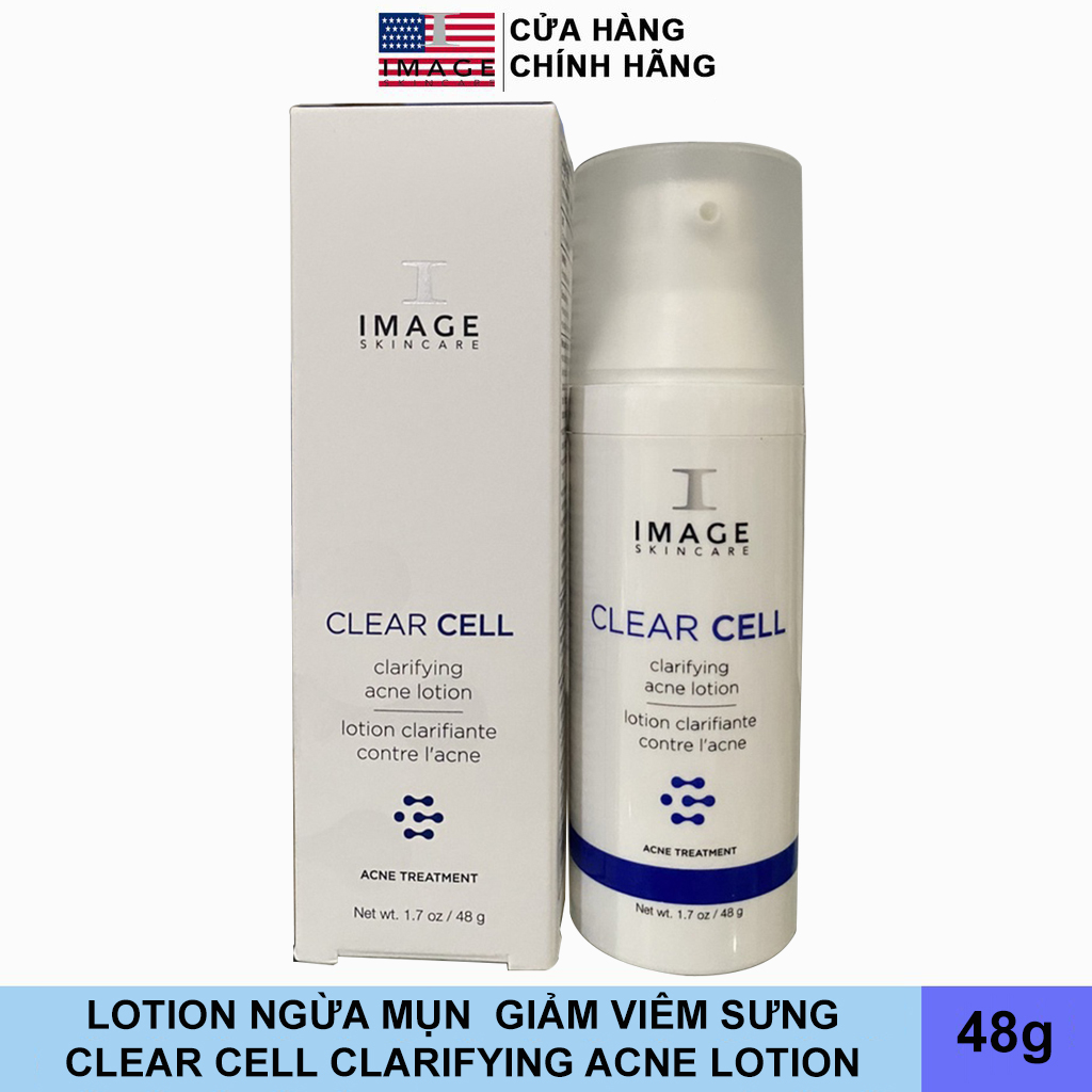 Lotion Ngừa Mụn Giảm Viêm Sưng Image Skincare Clear Cell Medicated Acne