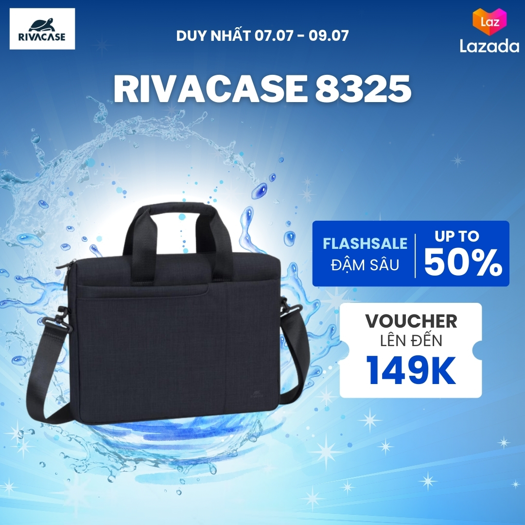 Túi xách rivacase 8325 dành cho laptop 13.3 inch - hàng chính hãng