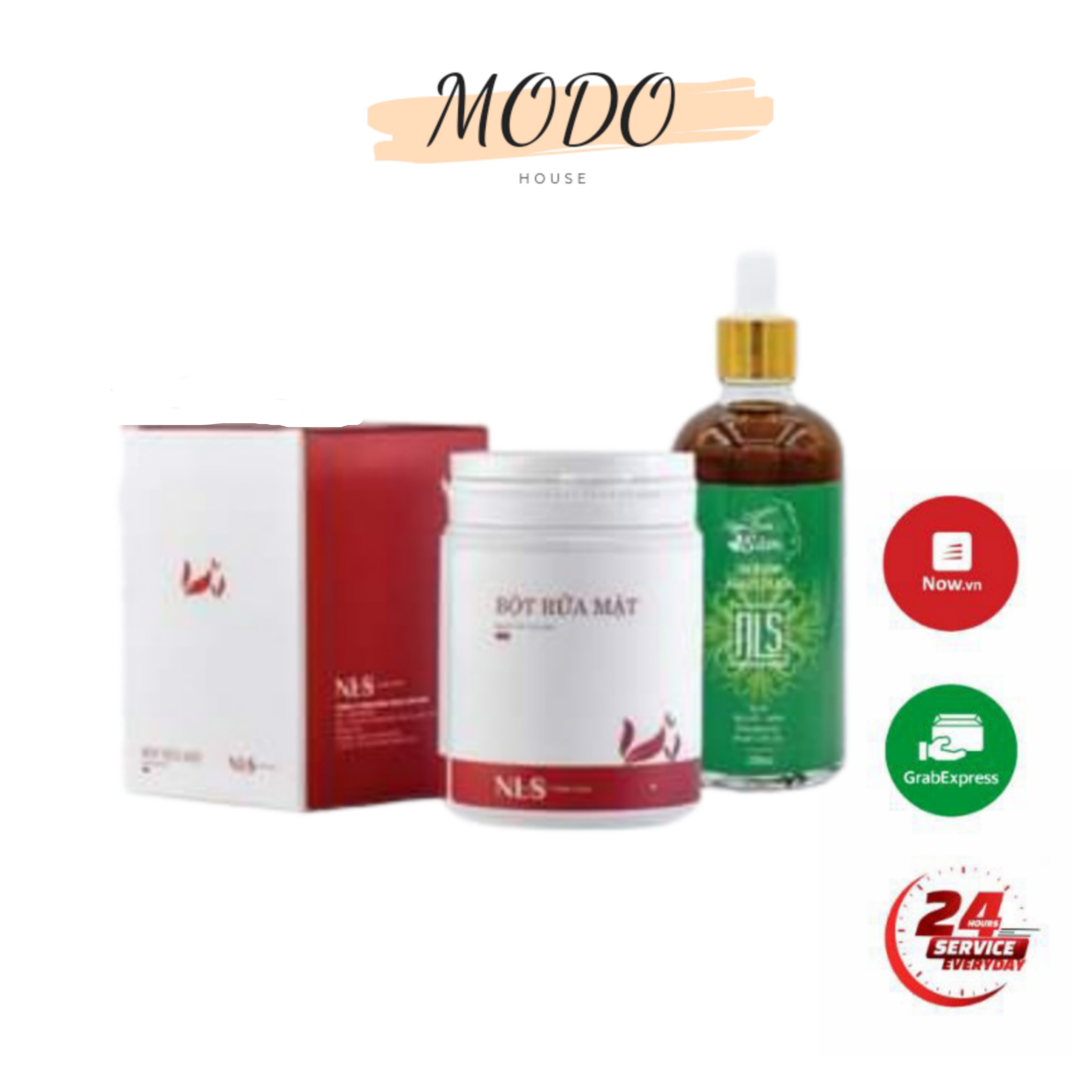 Serum thảo dược+bột rửa mặt ngoc linh sâm loại bỏ mụn nám tàn nhang sẹo rỗ