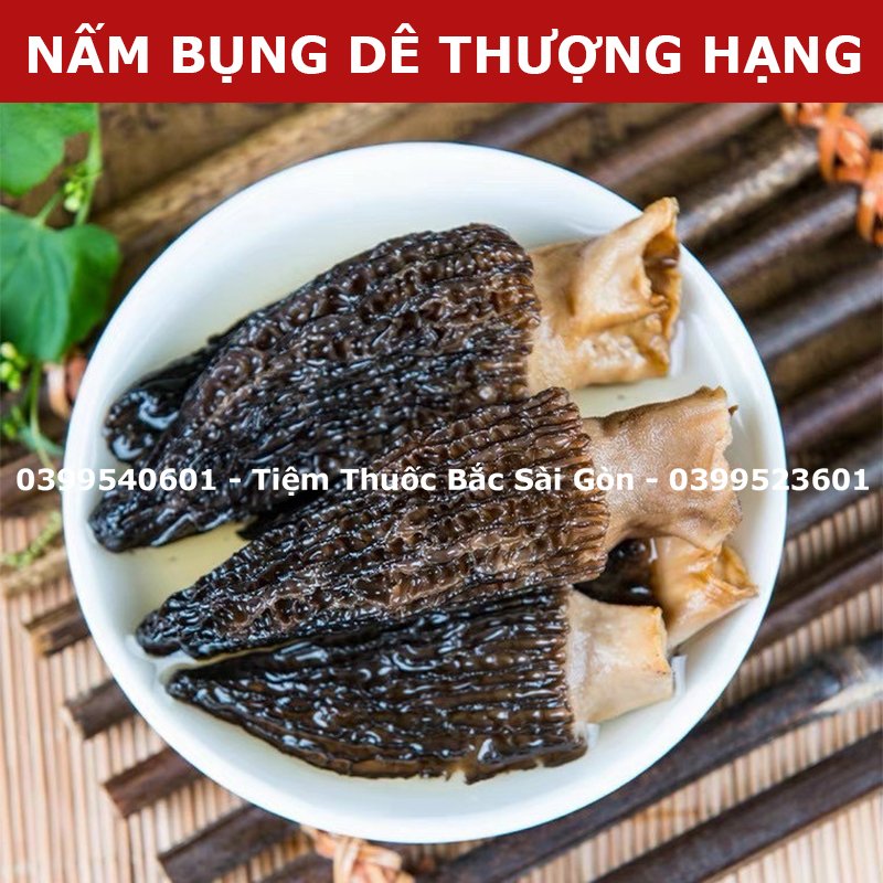 Nấm bụng dê 20gram hàng tự nhiên, thịt dầy - tiệm thuốc bắc sài gòn