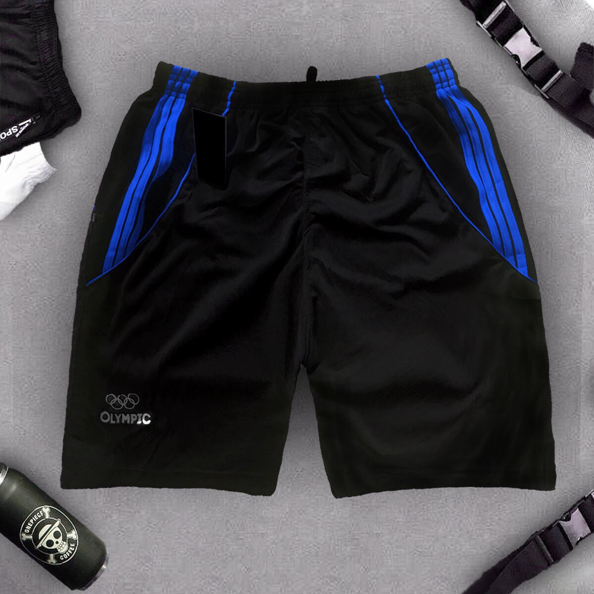 [HCM]Quần Short Big Size Trên 100kg Nam Nữ Quần Sọt Nam Nữ Thể Thao Cotton 4 Chiều Quần Đùi Nam Co Giãn Quần Thun Nam Nữ Cao Cấp Giá Tốt KQB1 - Shop79 (Sọc Ngẫu Nhiên)