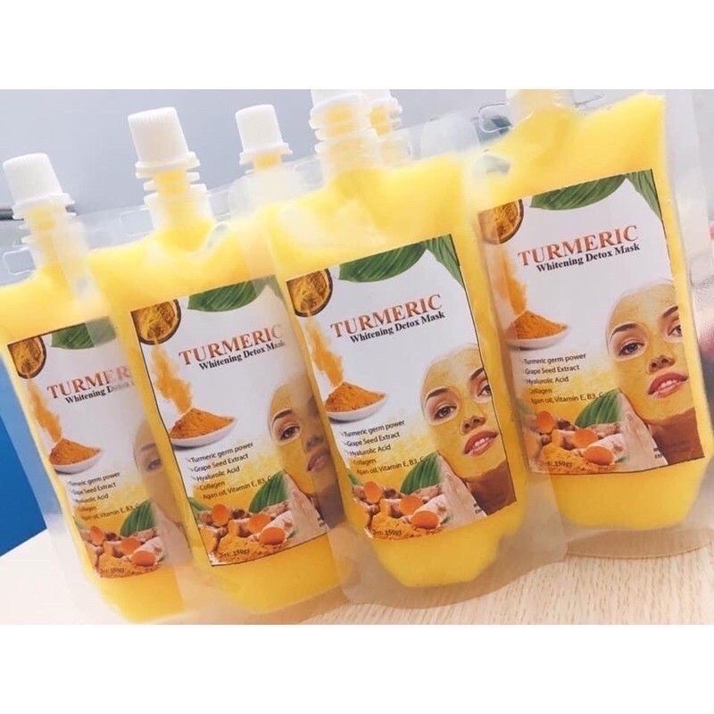 Mặt nạ thải độc sủi bọt nghệ 200ml