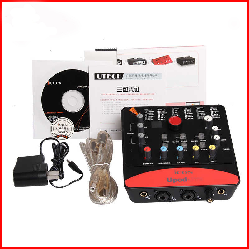 Sound Card Thu Âm Livestream ICON UPOD PRO loại đẹp chất lượng tốt bảo hành 3 tháng