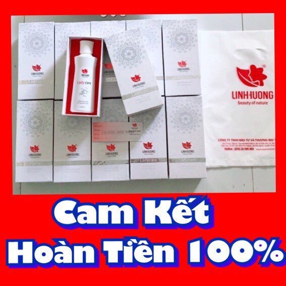[ Cam Kết Hoàn Tiền ] Dung Dịch Vệ Sinh  Vùng Kín Lady Care Linh Hương