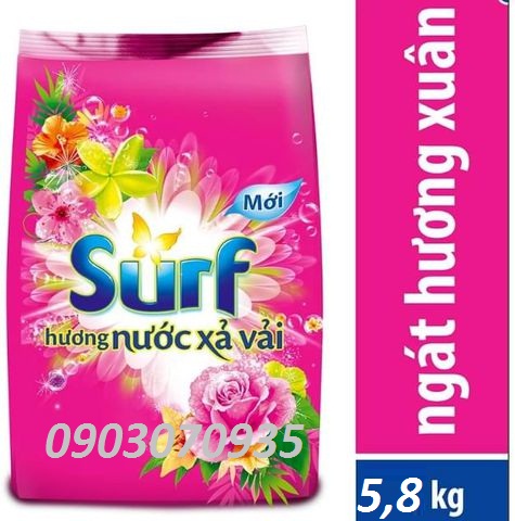 Bột giặt Surf hương Nước xả vải 5.5kg Gia Phát Trade