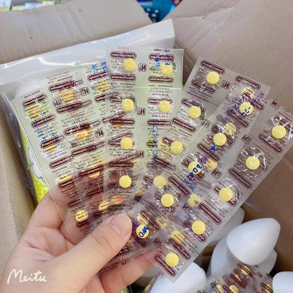 Viên uống chống say tàu xe thái lan