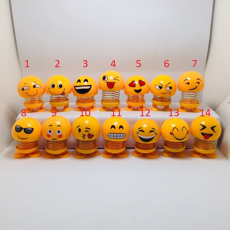 Emoji Thú Nhún Lò Xo Hình Biểu Tượng Cảm Xúc