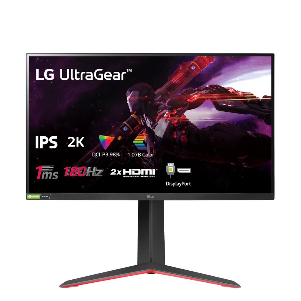 Màn hình lg 27gp850-b ultragear 27" nano ips 2k 180hz 1ms hdr g-sync
