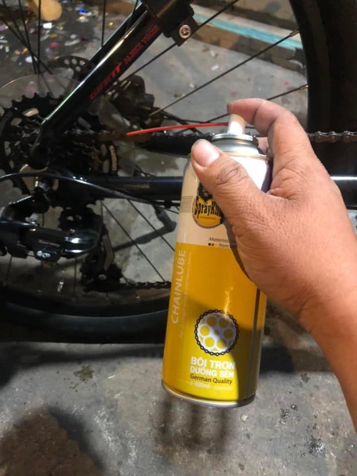 Chai xịt dưỡng sên sprayking 400ml
