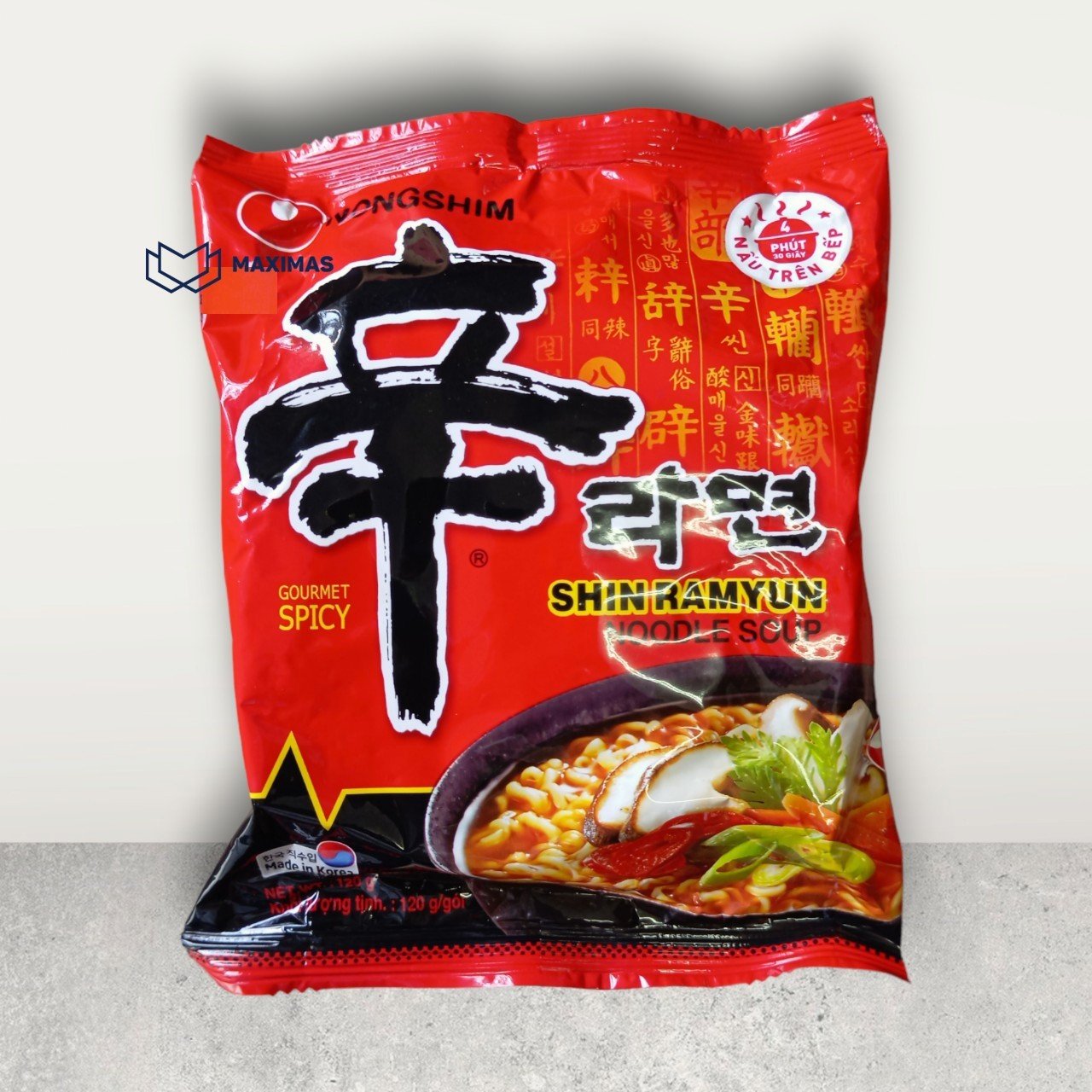 Mì Cay Hàn Quốc Shin Ramyun Nongshim Vị Bán Chạy, Mỳ Nước HQ