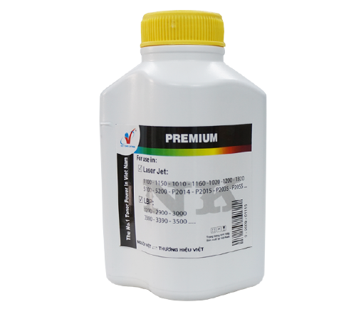 Combo 5 chai mực premium dùng cho máy in canon 2900, canon 3300, canon 3500, hp 5200, hp 2035, hp 2055d hàng tốt, giá rẻ