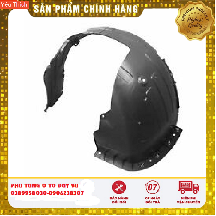 chắn bùn lòng dè trước hyundai elantra 2016-2020