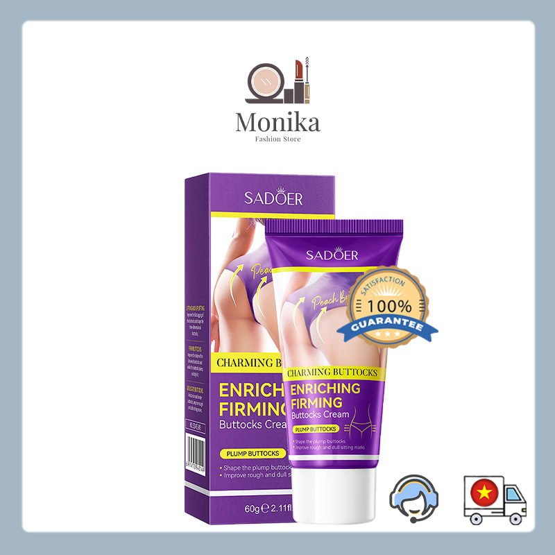 Kem nở mông sadoer 60g giúp tăng sự đàn hồi của mông, tự tin sở hữu đường cong gợi cảm