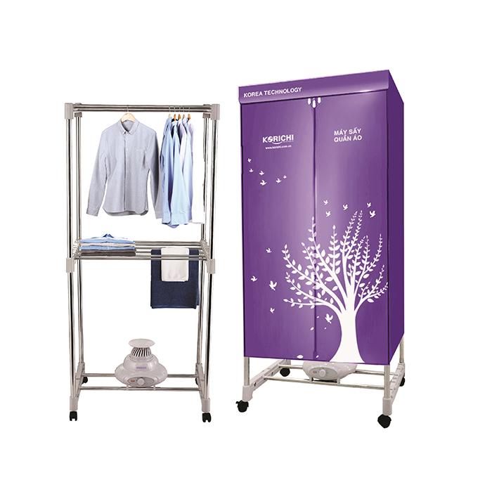 Tủ sấy quần áo KORICHI KRC-2177 , sấy 15kg quần áo