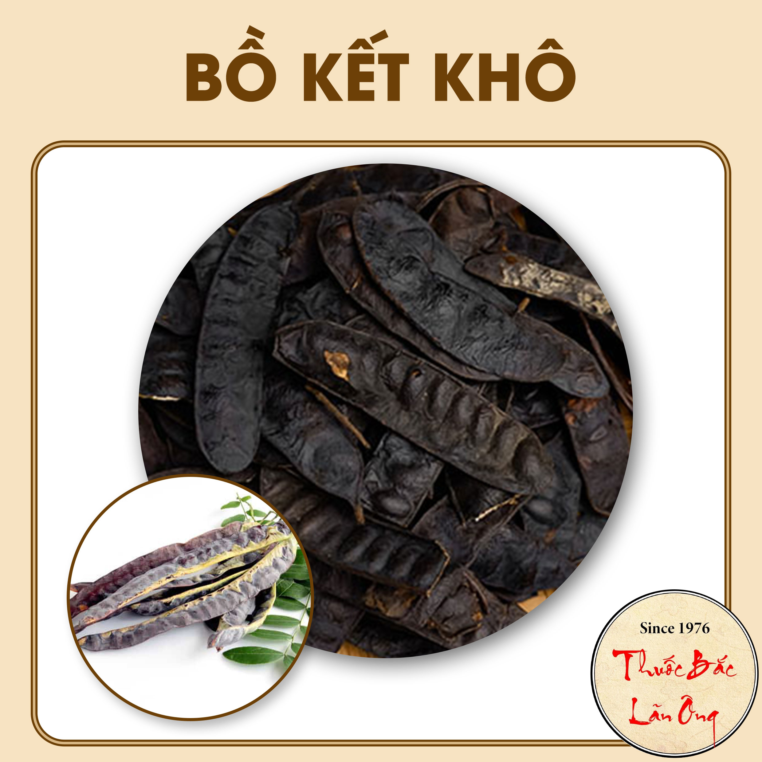 Trái bồ kết khô 1kg