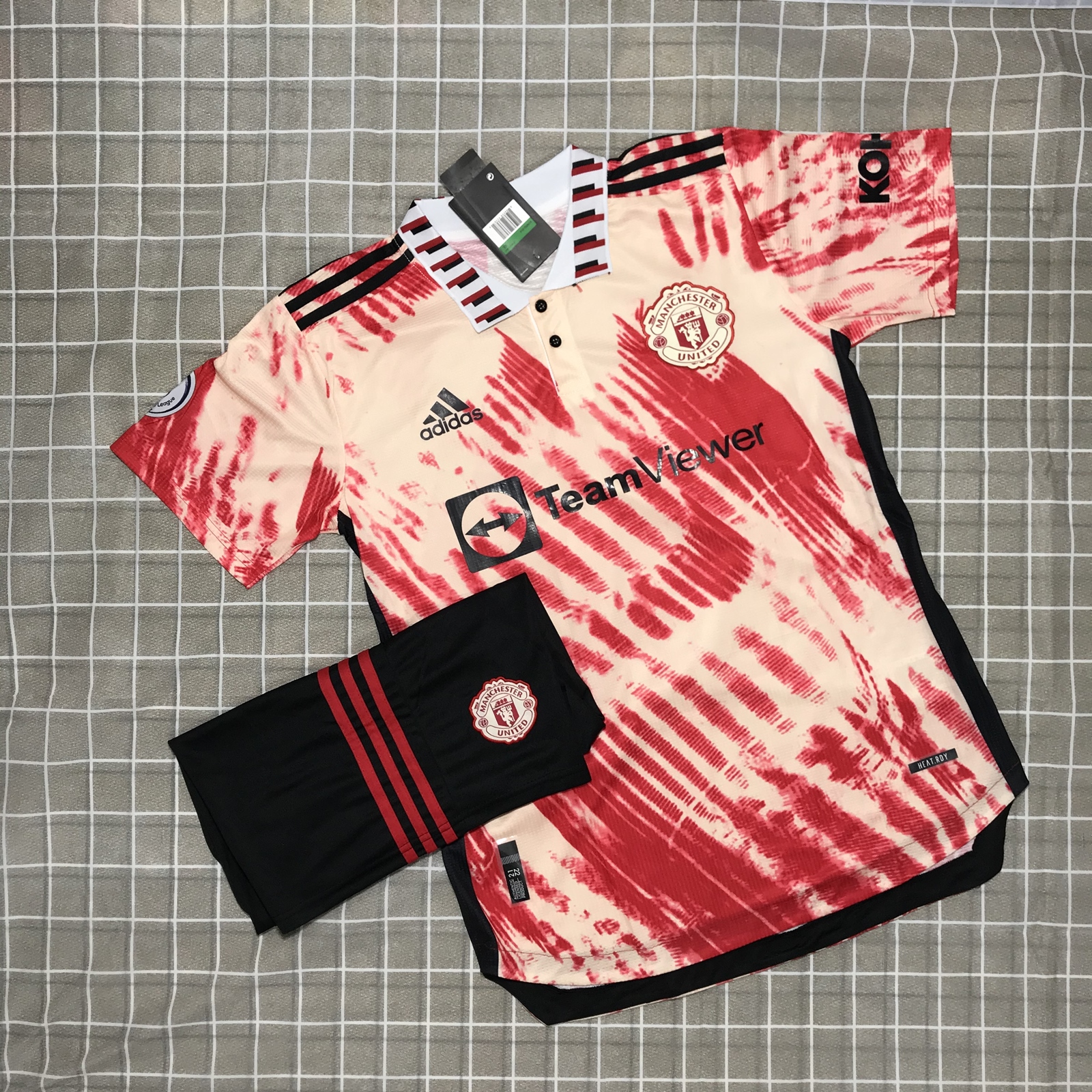 Áo bóng đá-áo đá banh clb manchester united - mẫu tập -2021 2022 -chất polyester thái cao cấp