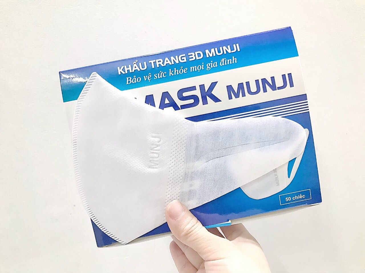 1 Túi 10 Khẩu trang 3D Mask Masuji, 3D Mask Munji Ôm Sát