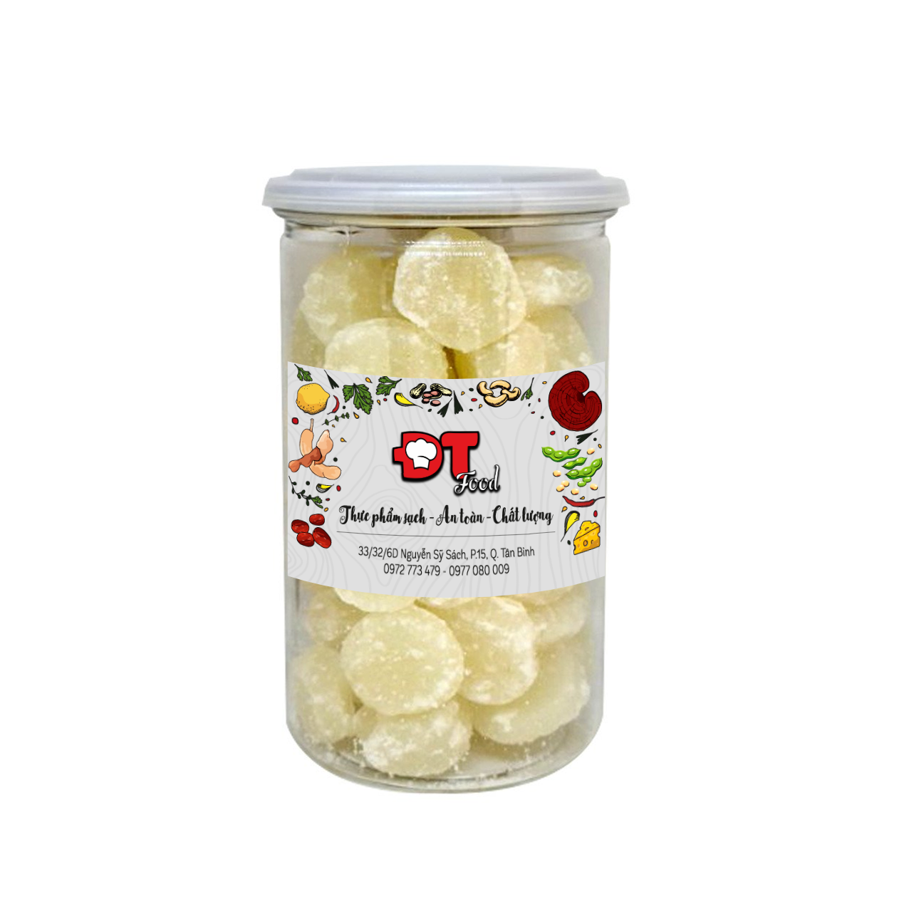 Tết 2023 - mứt củ năng thượng hạng dtfood 500g