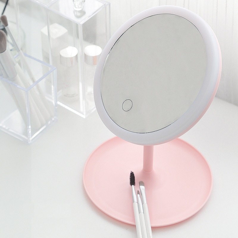 Gương có đèn led 3 chế độ Dung lượng pin 1200 sản phẩm chất lượng cao phong cách Nhật bản