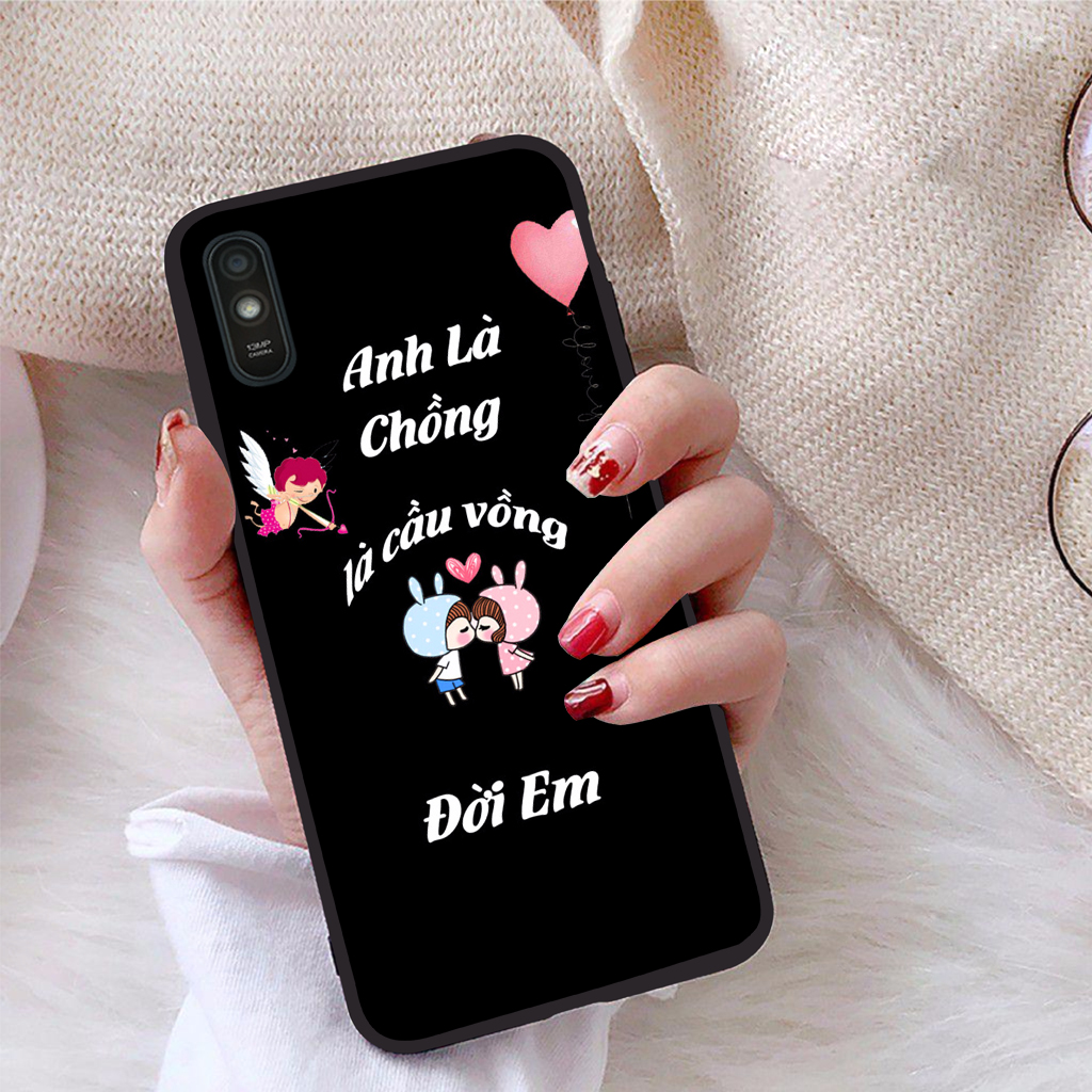 Ốp lưng xiaomi redmi 9a viền dẻo tpu bst ốp đôi