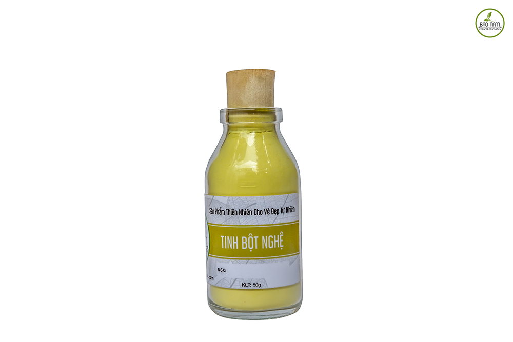 Tinh bột nghệ nguyên chất đắp mặt nạ Bảo Nam 50g