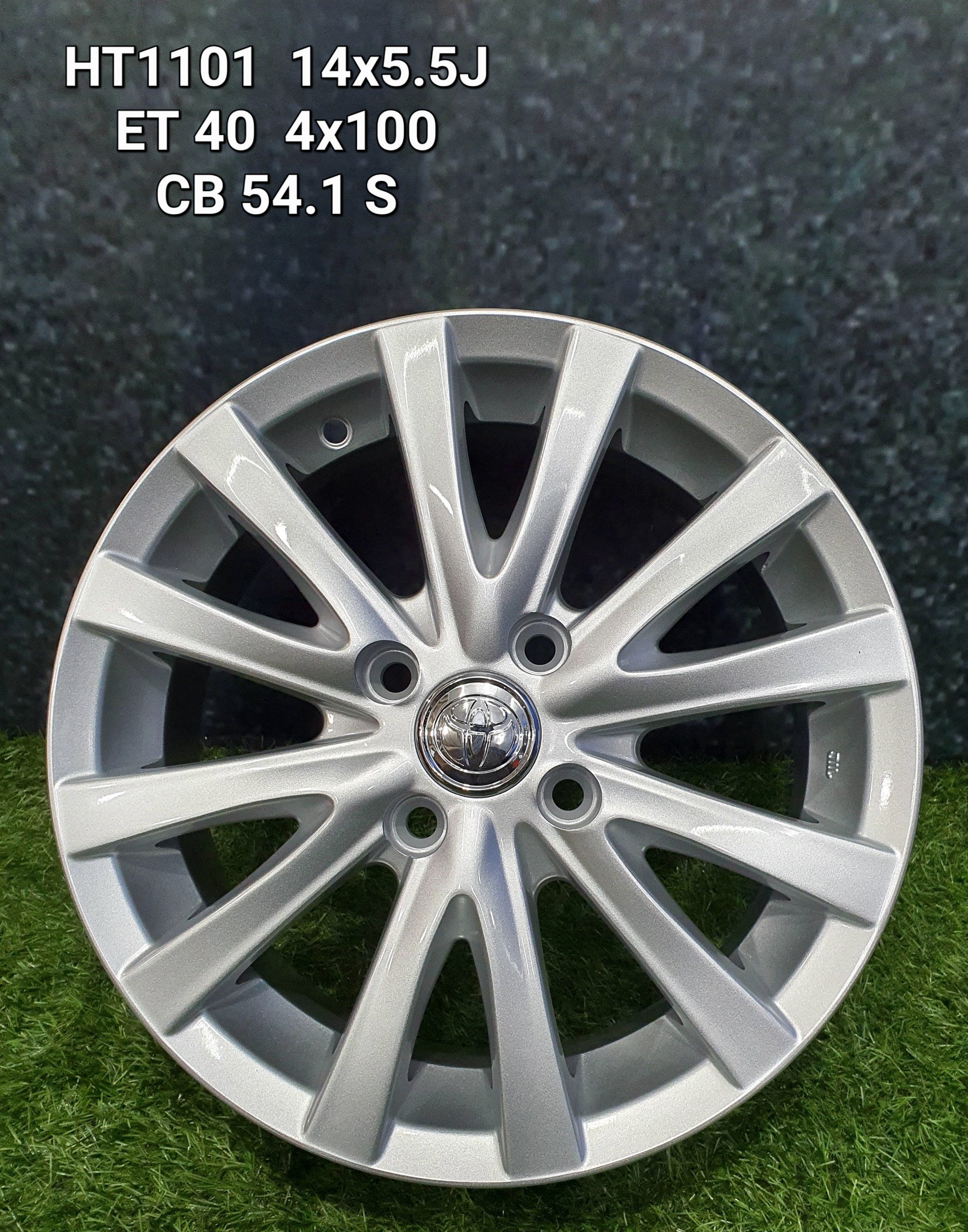 Mẫu mâm 14inch dành cho xe Hyundai i10 Deawoo Lanos Mitsu Gala