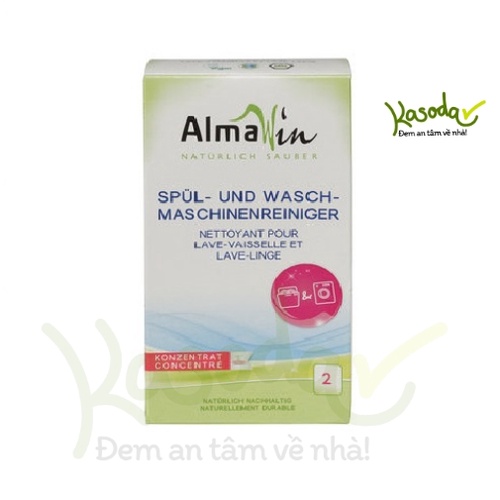 Bột vệ sinh làm sạch cặn can xi cho máy rửa bát máy giặt