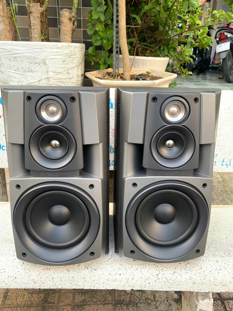 bán cặp loa nghe nhạc Victor SP - MXMD77 bãi nhật hát tốt( đập khá mạnh)