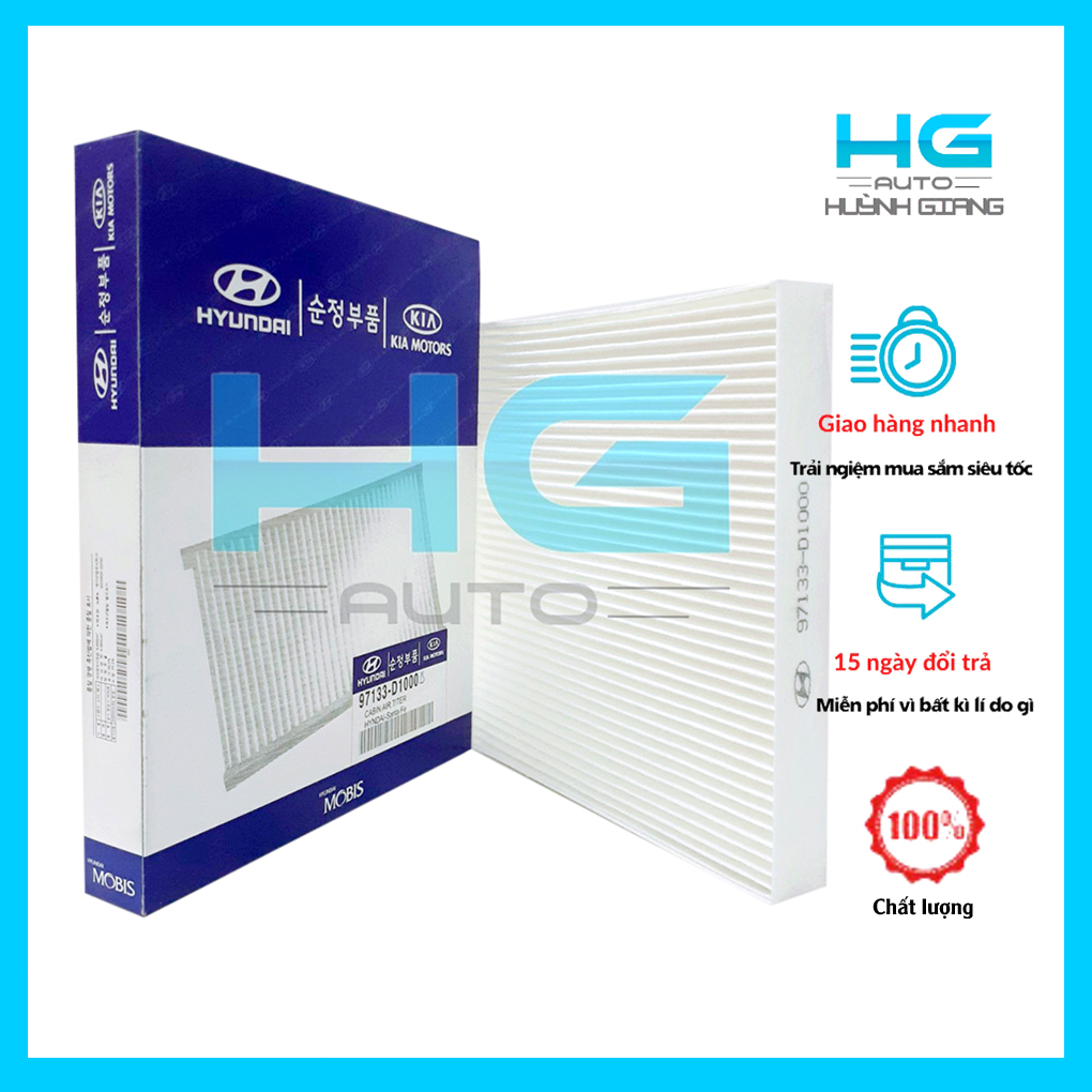 Lọc gió điều hòa xe hyundai accent18-22, tucson18-22, kona 17-22, kia rio 17-22, sportage 15-22, optima 16-22