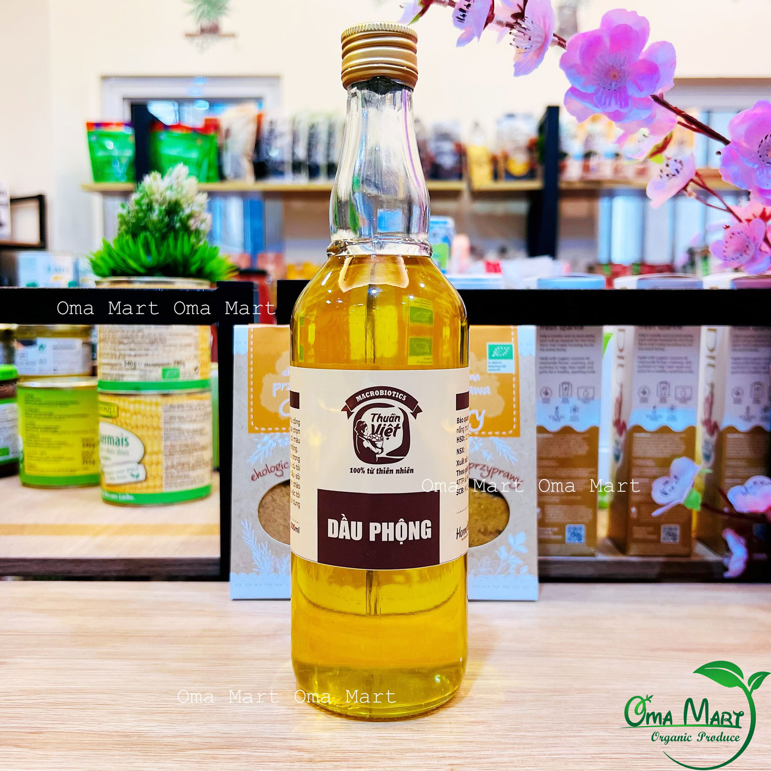 [Thực dưỡng] Dầu lạc (dầu đậu phộng) Homefood 500ml