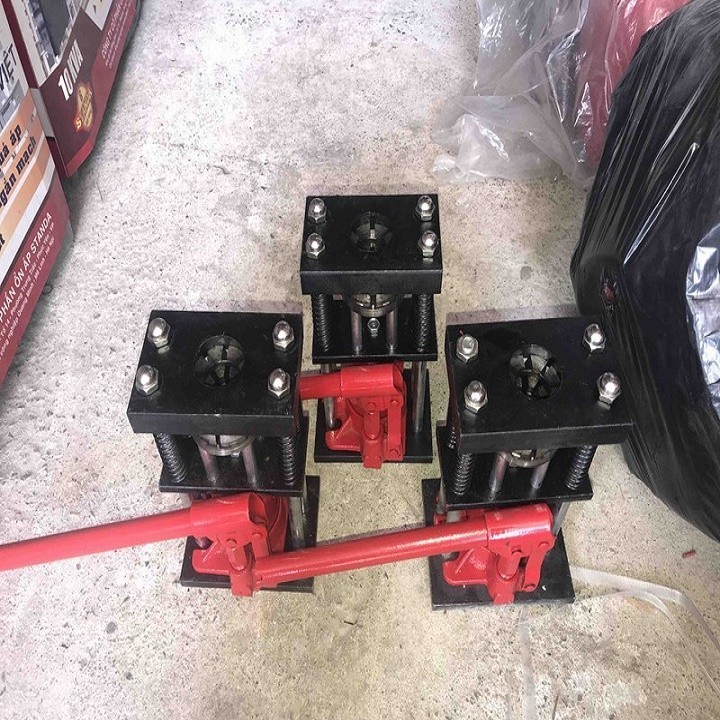 Máy ép đầu dây rửa xe dây xịt thuốc, máy bấm đầu ống dây thuỷ lực 3 tấn
