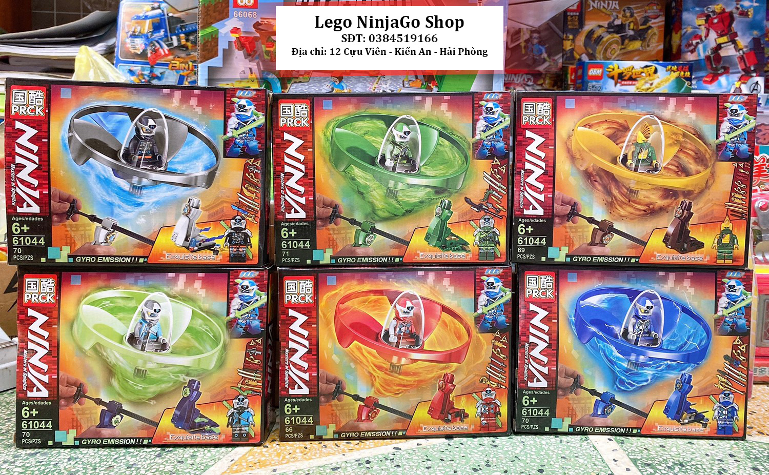 Bộ lắp ráp xếp hình Lego Ninja: Con quay lốc xoáy Ninjago mẫu mới 2021