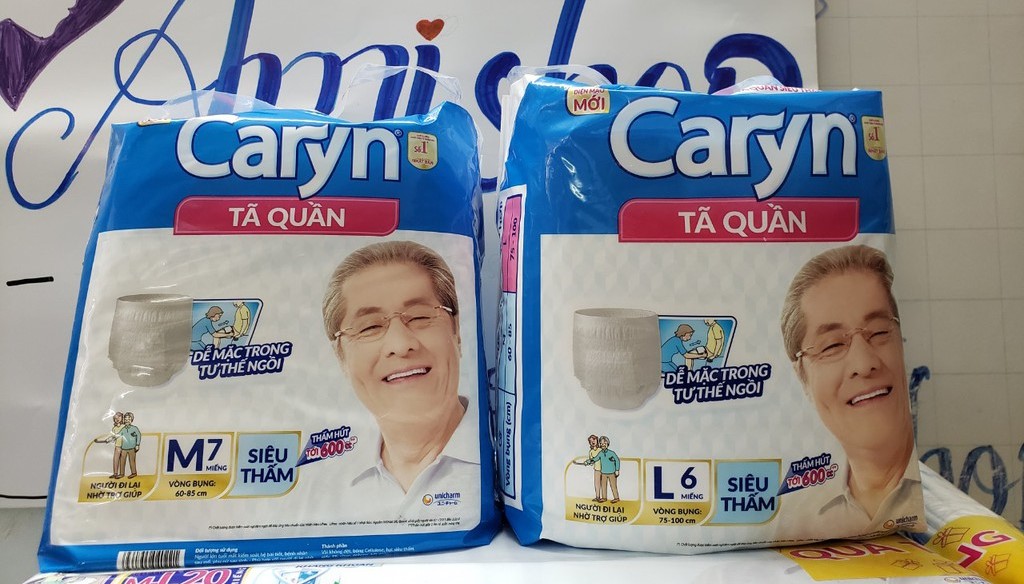 Tã Bỉm Quần Người Lớn Caryn Siêu Thấm Size M7/L6