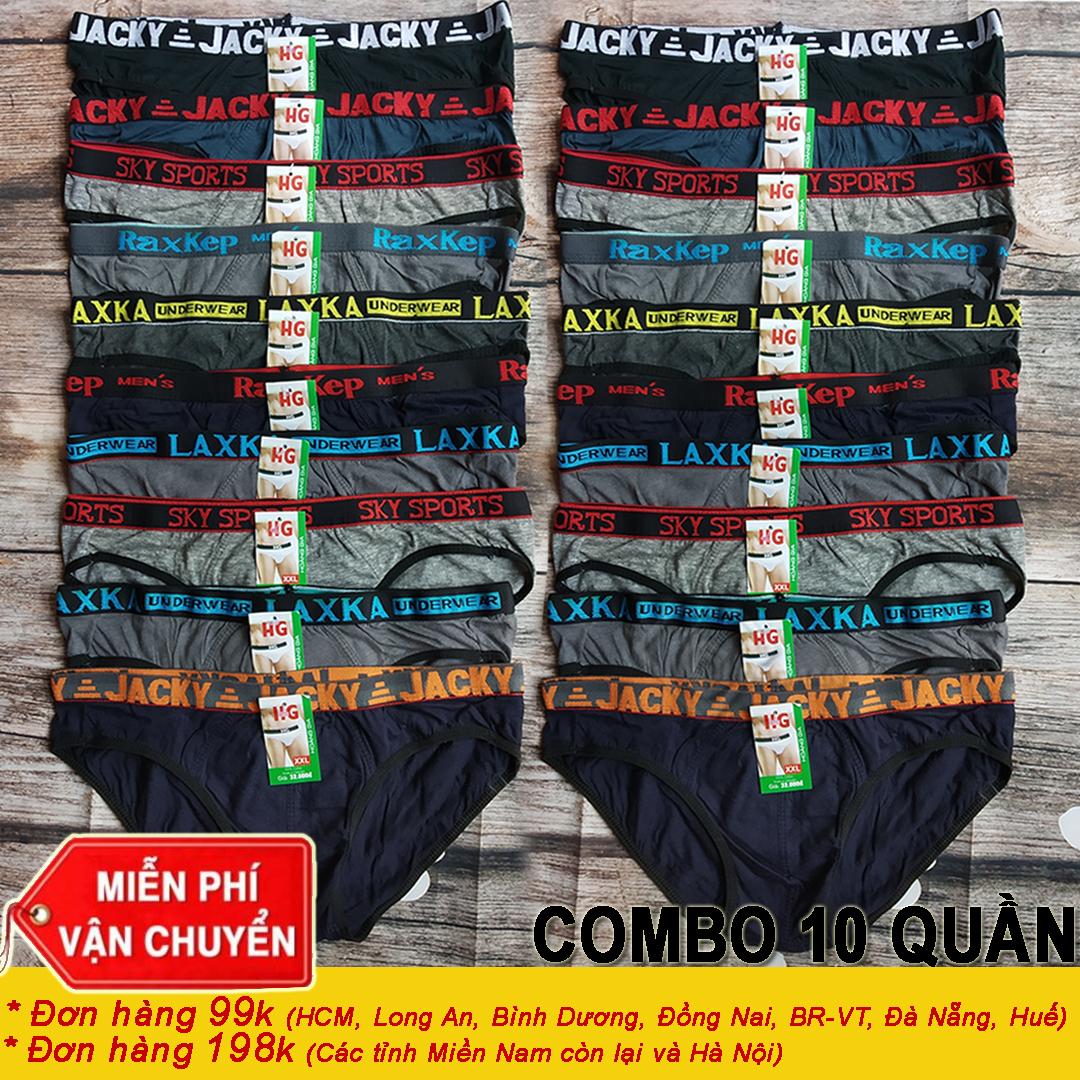 [HCM]COMBO 10 Quần Lót Nam - Quần Sịp Tam giác ZK01