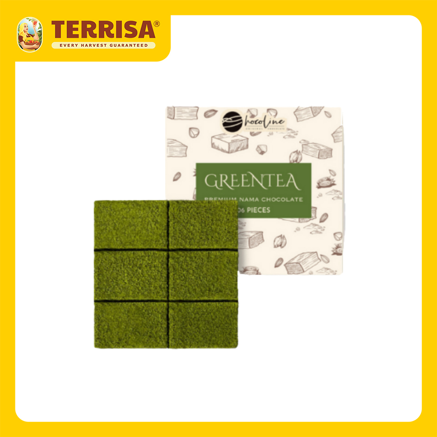 [HCM] Nama Chocolate Việt Nam Green Tea "Chocoline" (Hộp 40 g) - TERRISA - Giao nhanh