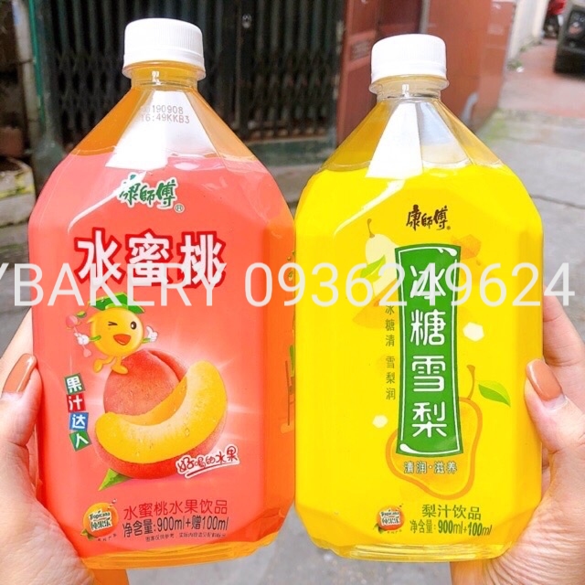 Nước ép lê/ đào... nước ép hoa quả nhiều vị đặc biệt