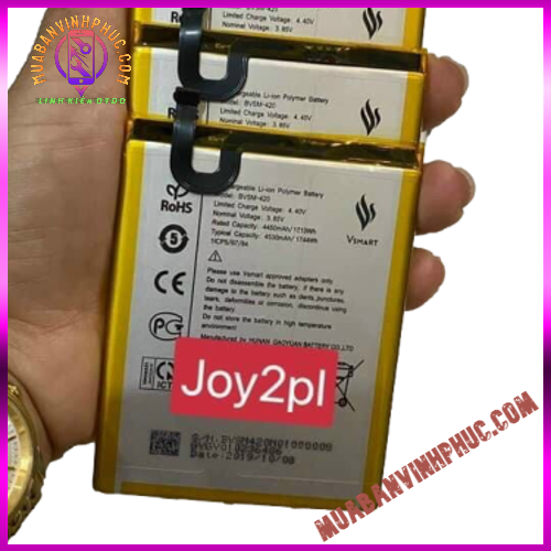 Pin vsmart joy 2 / joy 2 plus / joy 2+ / bvsm-420,dung lượng 4530mah / bảo hành 12 tháng - mbvp.com